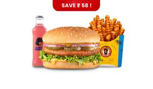 American Grilled Chicken Burger Value Combo