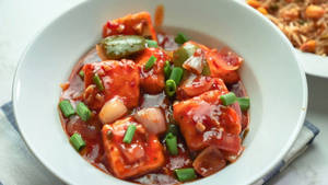 Fried Paneer Manchurian (dry)