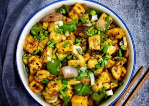 Mushroom Paneer Salt