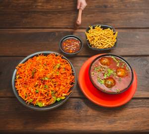 Veg Triple Schezwan Rice