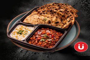 Tandoori Aloo Pyaz Paratha + Chana Masala Combo