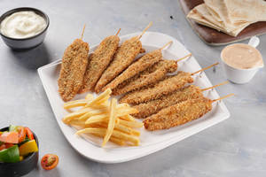 Crispy Chicken Skewers (kids Favourite)