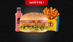 Chicken Pind-er Burger Value Combo