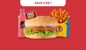 Potato Crunch Burger Value Combo