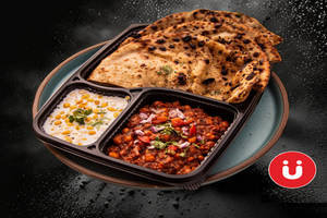 Tandoori Aloo Paratha + Chana Masala Combo