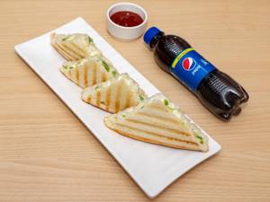 Chikken Tikka Sandwich + Softdrink