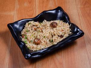 Veg manchurian fried rice