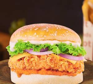 Tandoori Crispy Chicken Burger,