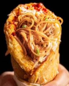 Chowmein Egg Roll