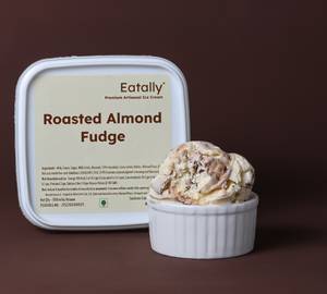 Roasted Almond Fudge [Serves 6] [500 Ml]