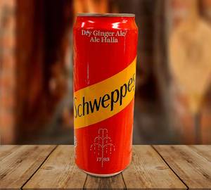 Schweppes dry ginger ale red