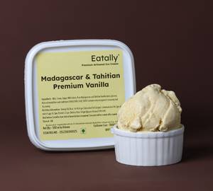 Madagascar And Tahitian Premium Vanilla [Serves 6] [500 Ml]