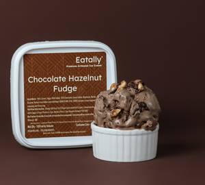 Chocolate Hazelnut Fudge [Serves 6] [500 Ml]