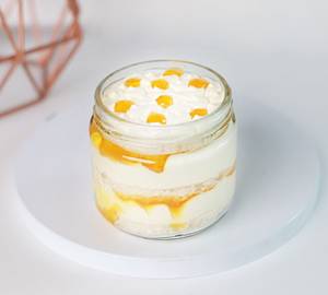 Mango Fruit Jar Cake ,1Pc