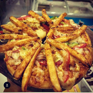 Masala Fries Pizza