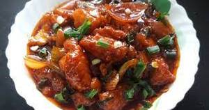 Fish Hot Garlic gravy [Bhetki]
