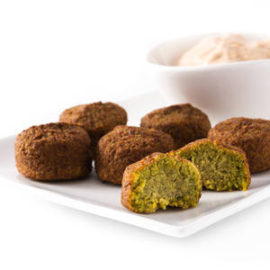 Falafel Bytes With Dip [6 Pcs]
