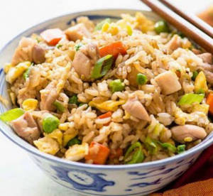 Egg Chicken Fried Rice