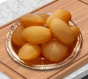 Suji ke Gol Gappe  [8 Pcs],Aalu Ka Masala With Regular Pani