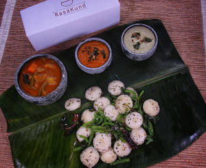 Tadka Button Idli