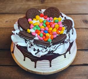 Chocolate Oreo Gems Cake