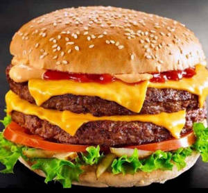 Jumbo Chicken Burger