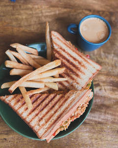 Barbeque Paneer (cottage Cheese) Sandwich