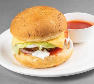 Paneer cheese burger