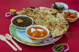 Paneer Naan, Chhole, Rajdarbar Paneer