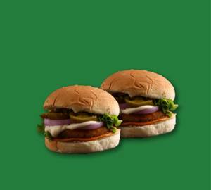 Ms. Veggie Burger Combo [2 Pieces]