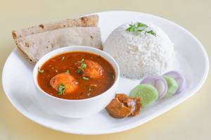 Egg Curry Thali