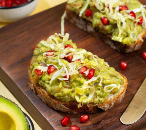 Avocado Mushroom Toast