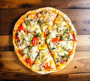 Cheese Veg Overloaded Pizza [8 Inches]