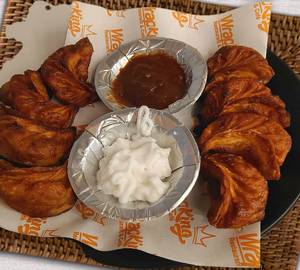 Delicious chicken Momos