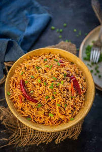 Schezwan Veg Fried Rice