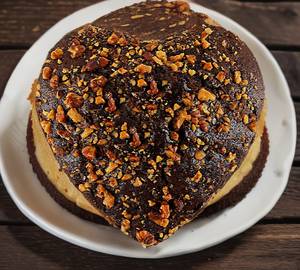 Choconut Cake Heart Shape