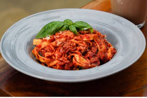 Tagliatelle Pasta With Slow Cooked Lamb