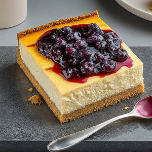 Blueberry Cheese Cake (gluten-free)