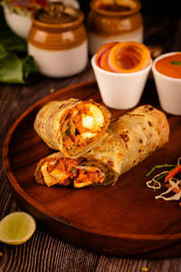 Paneer Tikka Roll