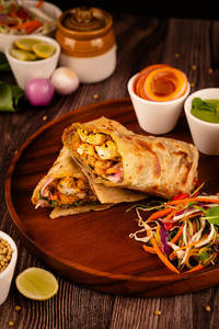 Mutton Seekh Kebab Roll
