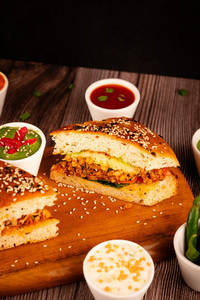 Chicken Kheema Sandwich