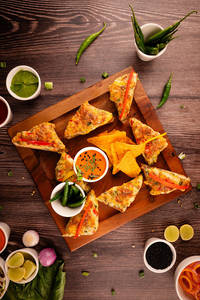 Cheese Chilly Toast