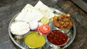 Mutton Home Style Thali