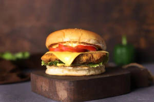 Fried chicken burger                                            