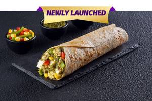 Herbed Paneer Spicy Chimichuri Wholewheat Wrap