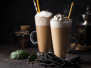 Cold Coffee With Ice-cream
