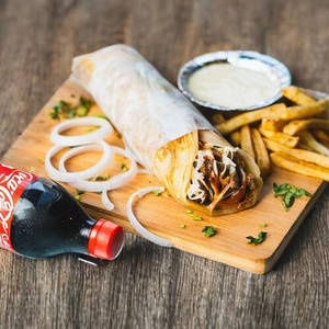 Chicken crispy roll combo