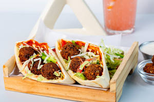 Falafel Pita Pockets (2 Pcs )