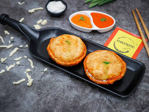 Paneer & Cheese Shaphaley (2 Pcs)