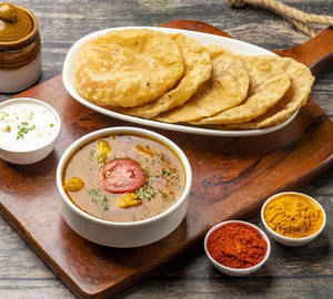 5 Pudi + Aloo Ki Sabji